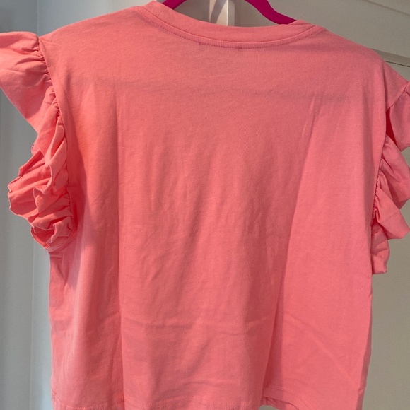 NWT! Zara ruffle sleeve tank top - Picture 4 of 4